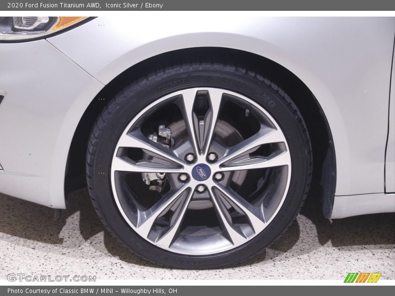 Iconic Silver / Ebony 2020 Ford Fusion Titanium AWD