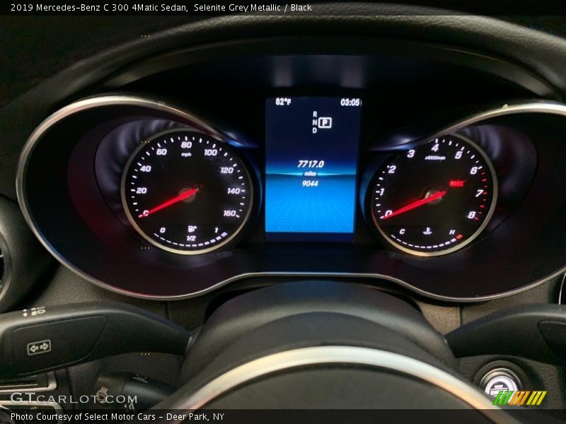 Selenite Grey Metallic / Black 2019 Mercedes-Benz C 300 4Matic Sedan