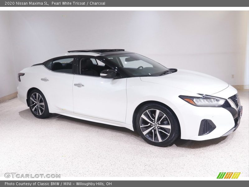 Pearl White Tricoat / Charcoal 2020 Nissan Maxima SL