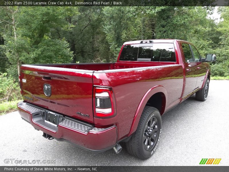 Delmonico Red Pearl / Black 2022 Ram 2500 Laramie Crew Cab 4x4