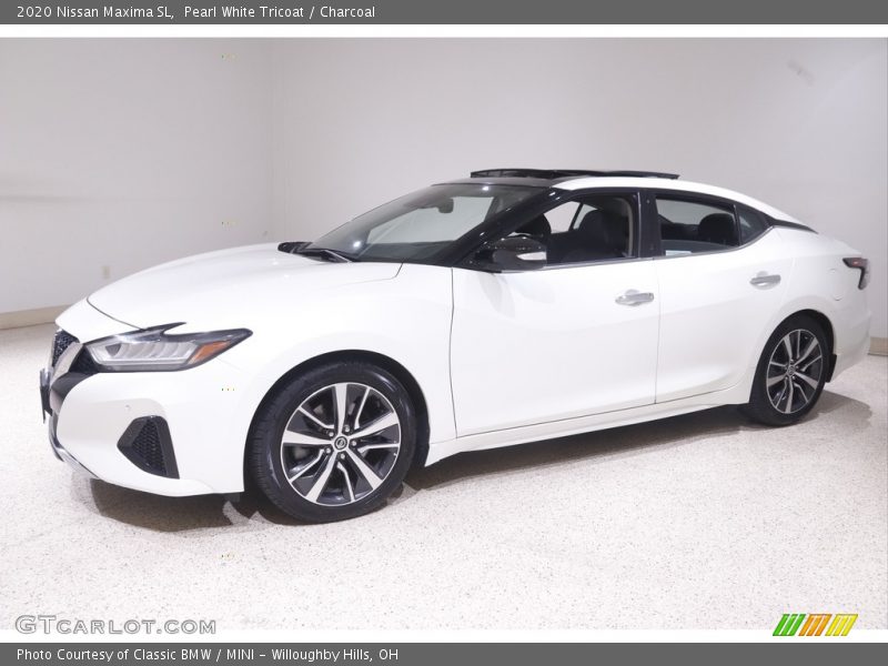 Pearl White Tricoat / Charcoal 2020 Nissan Maxima SL