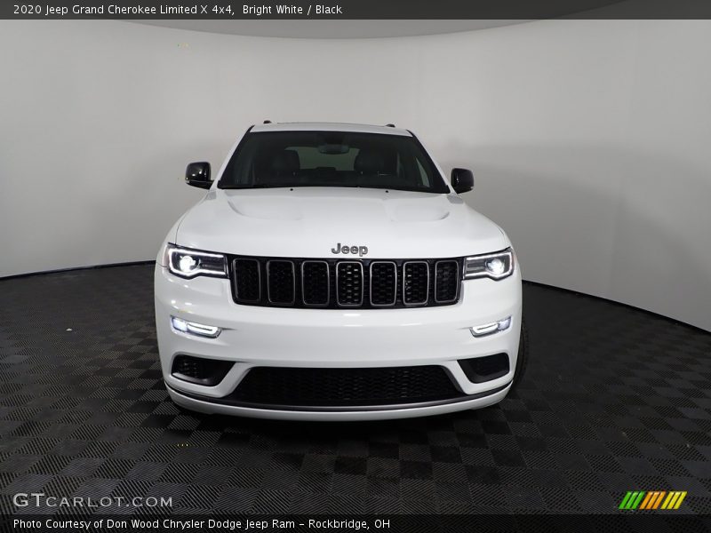 Bright White / Black 2020 Jeep Grand Cherokee Limited X 4x4