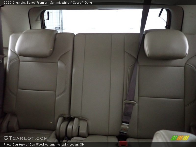 Summit White / Cocoa/­Dune 2020 Chevrolet Tahoe Premier