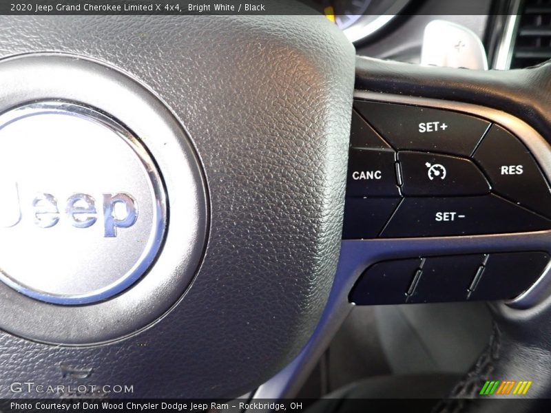 Bright White / Black 2020 Jeep Grand Cherokee Limited X 4x4