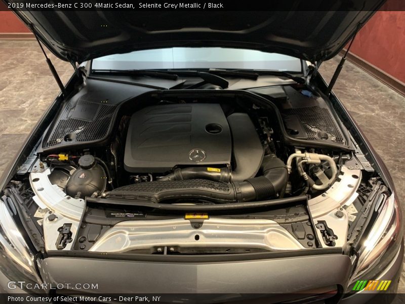 Selenite Grey Metallic / Black 2019 Mercedes-Benz C 300 4Matic Sedan