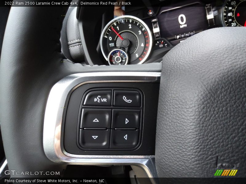 Delmonico Red Pearl / Black 2022 Ram 2500 Laramie Crew Cab 4x4