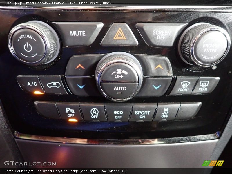 Bright White / Black 2020 Jeep Grand Cherokee Limited X 4x4