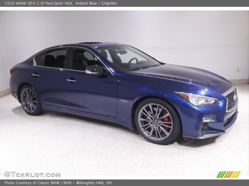  2020 Q50 3.0t Red Sport 400 Iridium Blue