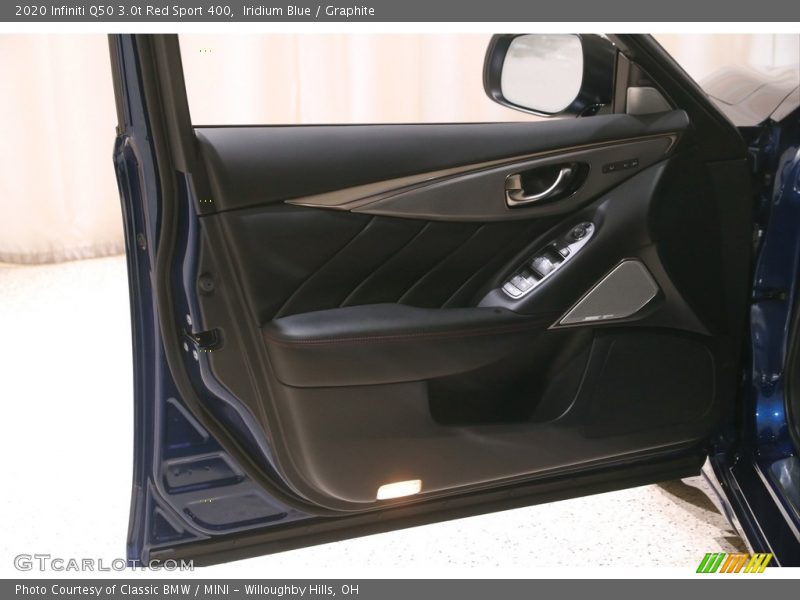 Door Panel of 2020 Q50 3.0t Red Sport 400