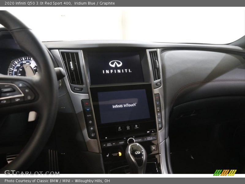 Controls of 2020 Q50 3.0t Red Sport 400