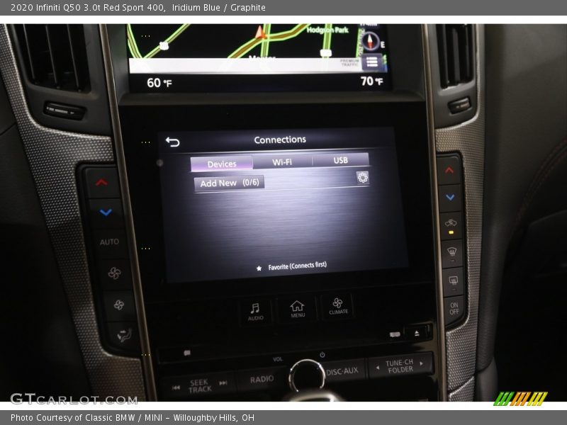 Iridium Blue / Graphite 2020 Infiniti Q50 3.0t Red Sport 400
