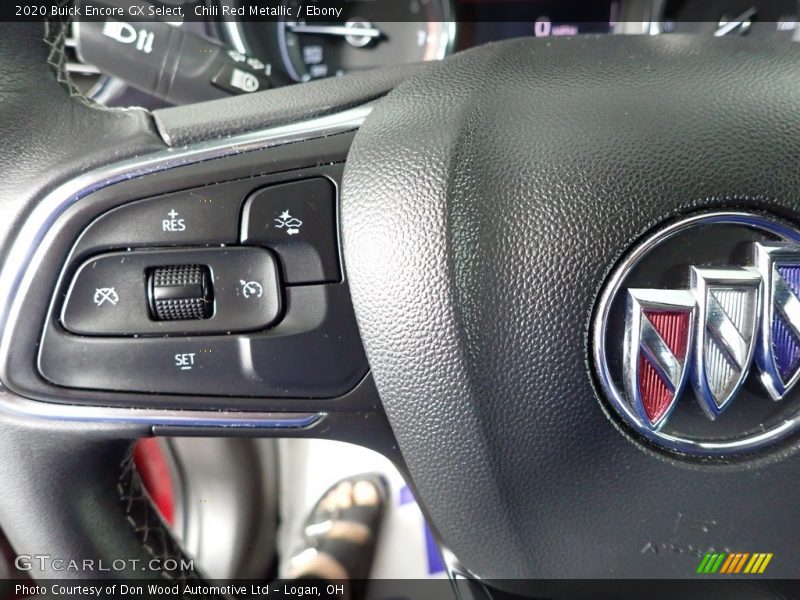 Chili Red Metallic / Ebony 2020 Buick Encore GX Select