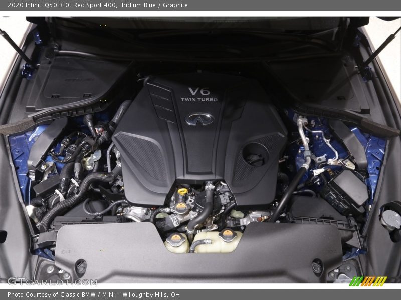  2020 Q50 3.0t Red Sport 400 Engine - 3.0 Liter Twin-Turbocharged DOHC 24-Valve VVT V6