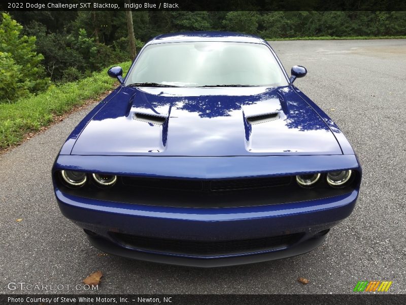 Indigo Blue / Black 2022 Dodge Challenger SXT Blacktop