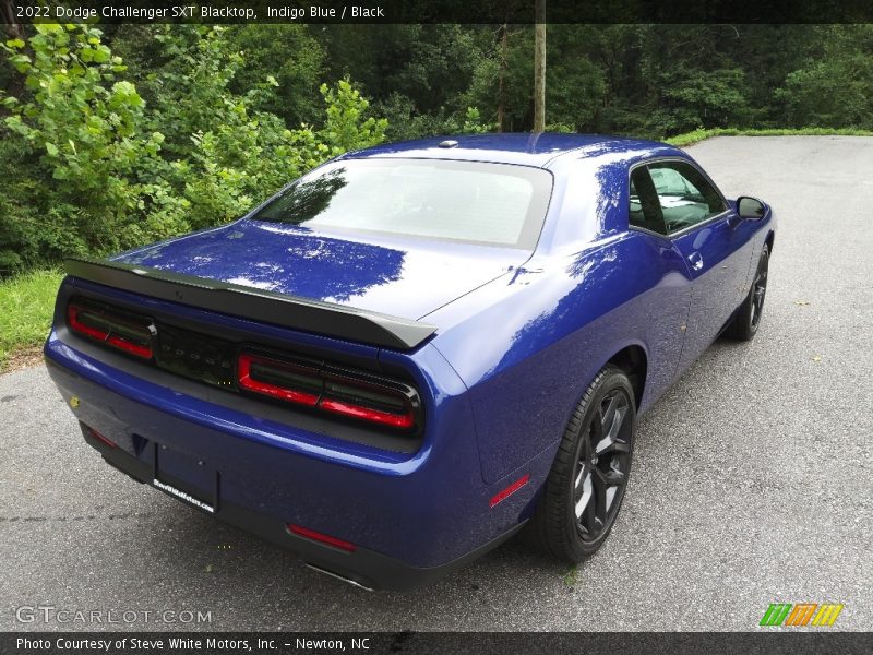 Indigo Blue / Black 2022 Dodge Challenger SXT Blacktop