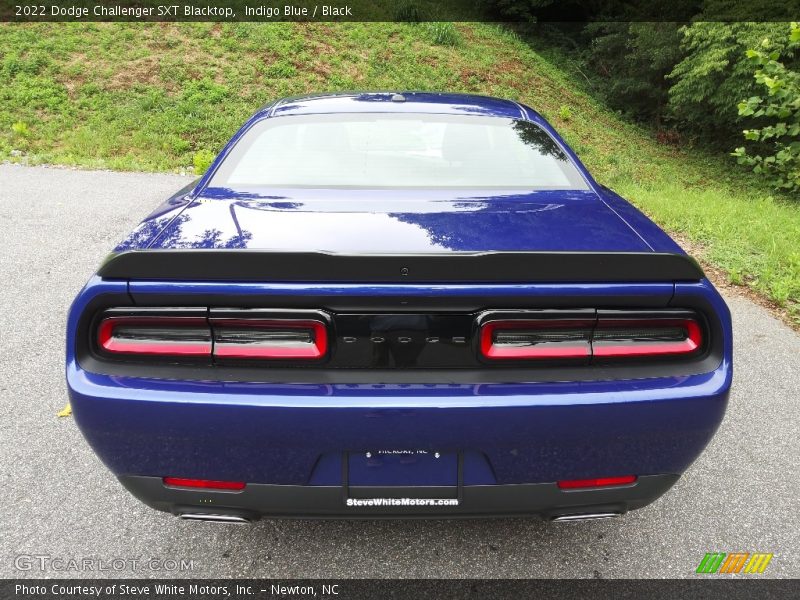 Indigo Blue / Black 2022 Dodge Challenger SXT Blacktop
