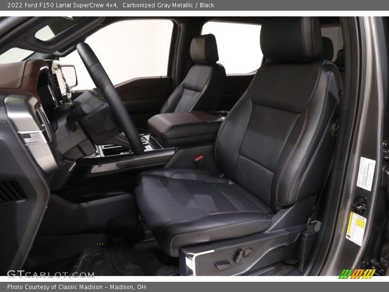  2022 F150 Lariat SuperCrew 4x4 Black Interior