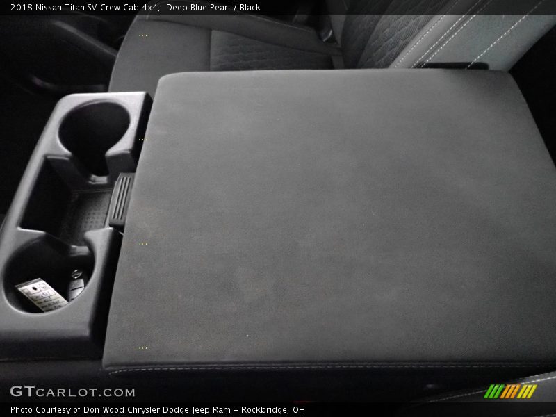 Deep Blue Pearl / Black 2018 Nissan Titan SV Crew Cab 4x4