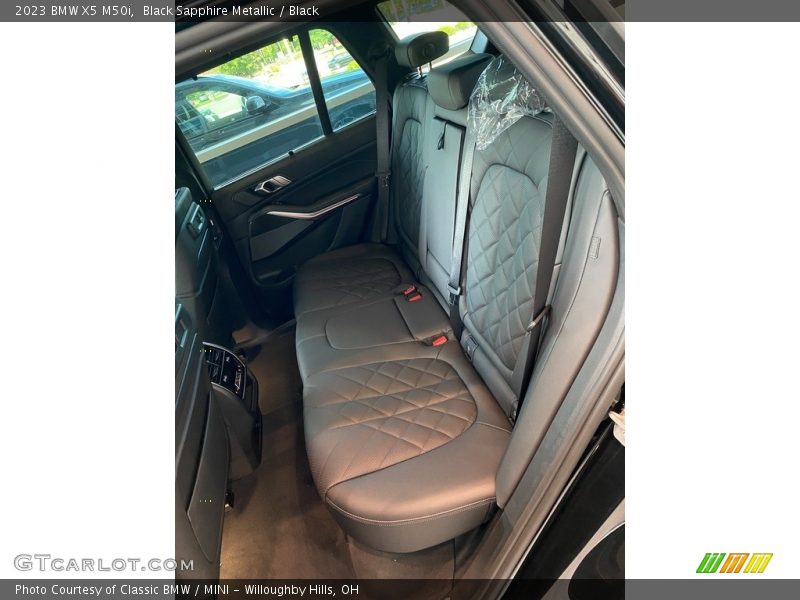 Rear Seat of 2023 X5 M50i