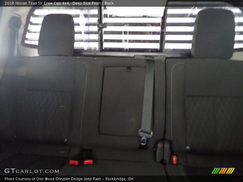 Deep Blue Pearl / Black 2018 Nissan Titan SV Crew Cab 4x4