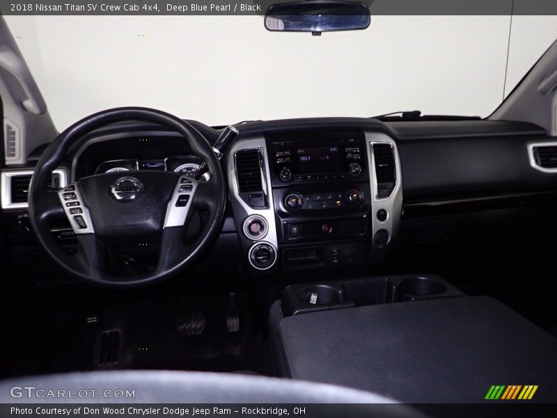 Deep Blue Pearl / Black 2018 Nissan Titan SV Crew Cab 4x4