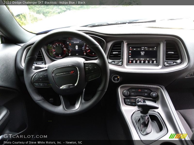 Indigo Blue / Black 2022 Dodge Challenger SXT Blacktop