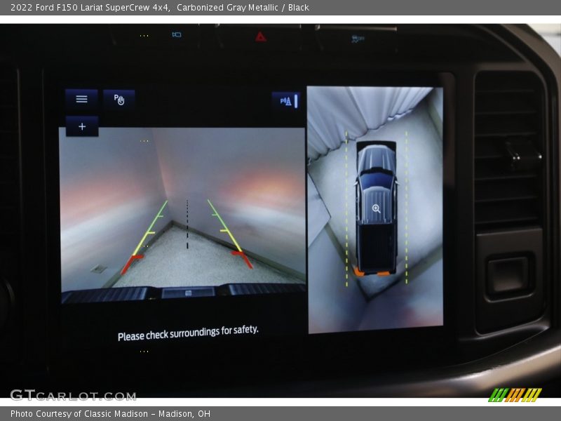 Carbonized Gray Metallic / Black 2022 Ford F150 Lariat SuperCrew 4x4