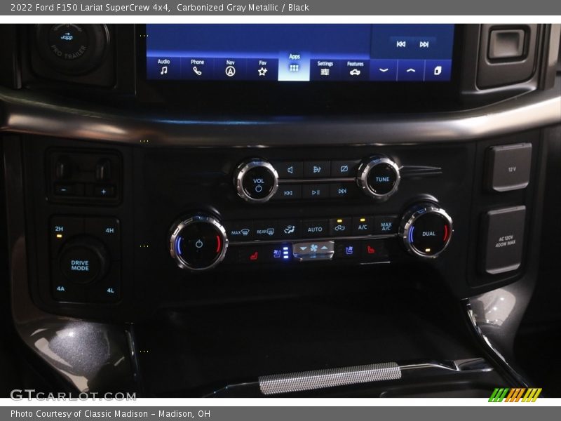 Carbonized Gray Metallic / Black 2022 Ford F150 Lariat SuperCrew 4x4