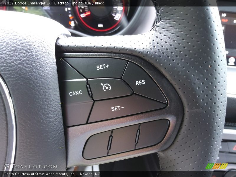 Indigo Blue / Black 2022 Dodge Challenger SXT Blacktop