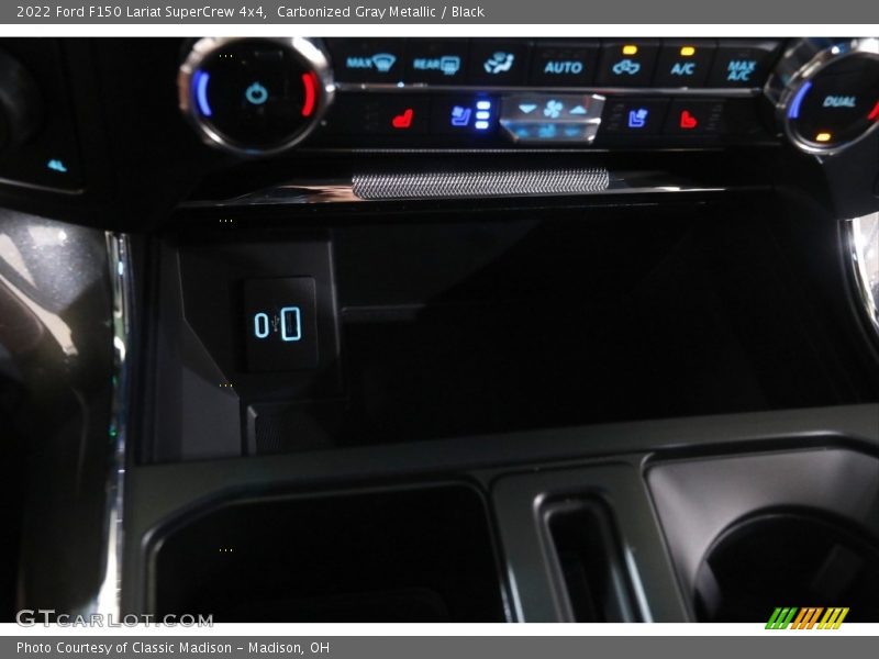 Carbonized Gray Metallic / Black 2022 Ford F150 Lariat SuperCrew 4x4