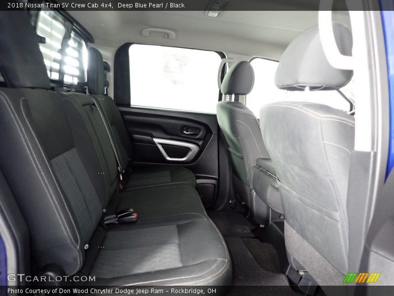 Deep Blue Pearl / Black 2018 Nissan Titan SV Crew Cab 4x4