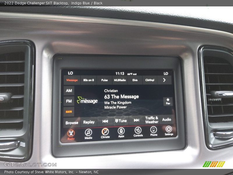 Indigo Blue / Black 2022 Dodge Challenger SXT Blacktop