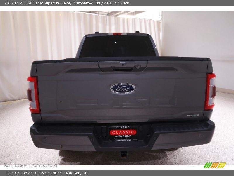 Carbonized Gray Metallic / Black 2022 Ford F150 Lariat SuperCrew 4x4