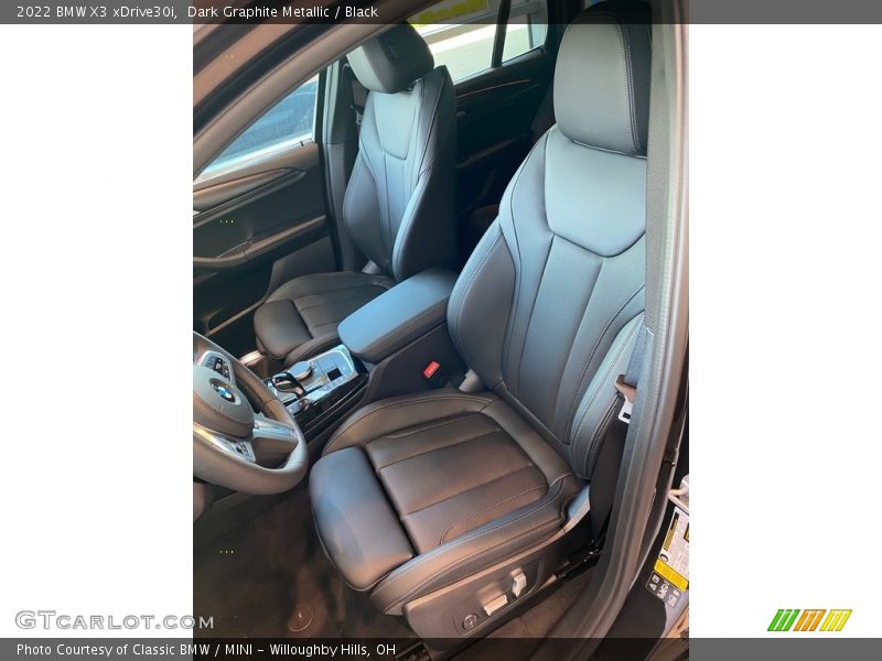 Dark Graphite Metallic / Black 2022 BMW X3 xDrive30i