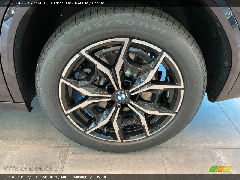 Carbon Black Metallic / Cognac 2022 BMW X3 xDrive30i