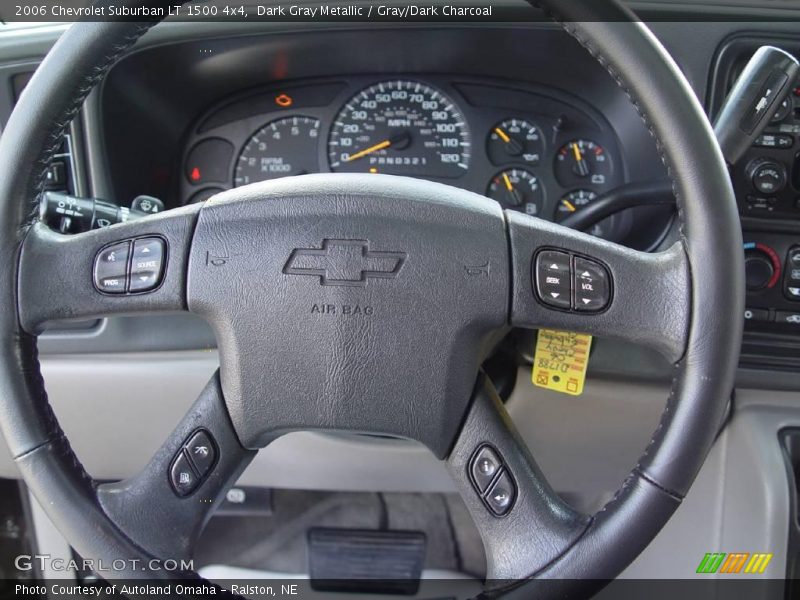 Dark Gray Metallic / Gray/Dark Charcoal 2006 Chevrolet Suburban LT 1500 4x4