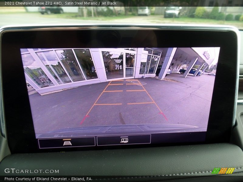 Satin Steel Metallic / Jet Black 2021 Chevrolet Tahoe Z71 4WD