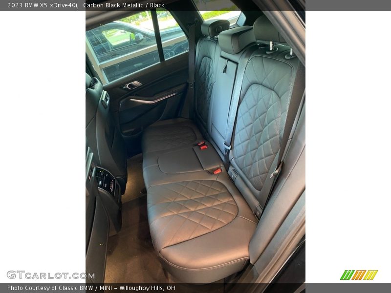 Rear Seat of 2023 X5 xDrive40i