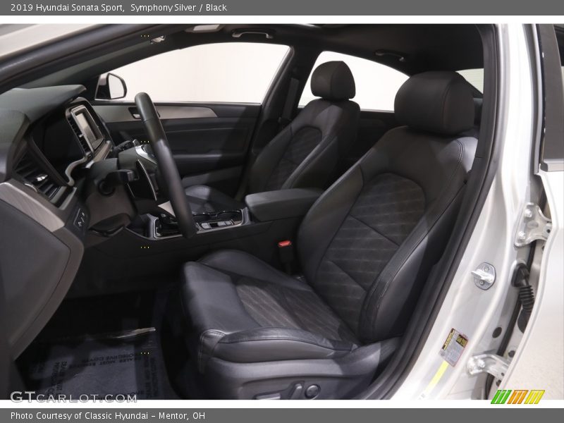 Symphony Silver / Black 2019 Hyundai Sonata Sport