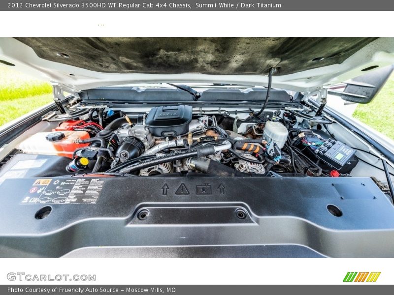  2012 Silverado 3500HD WT Regular Cab 4x4 Chassis Engine - 6.6 Liter OHV 32-Valve Duramax Turbo-Diesel V8