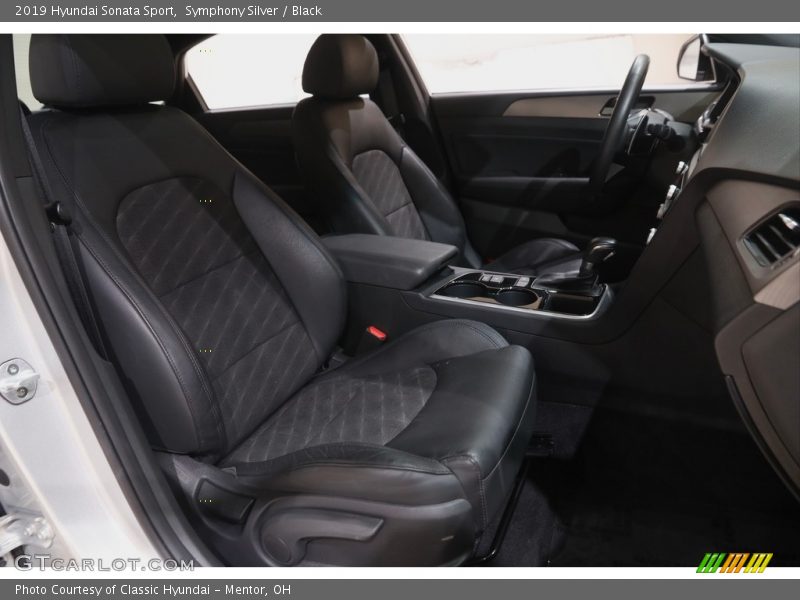 Symphony Silver / Black 2019 Hyundai Sonata Sport