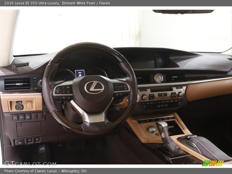 Dashboard of 2016 ES 350 Ultra Luxury