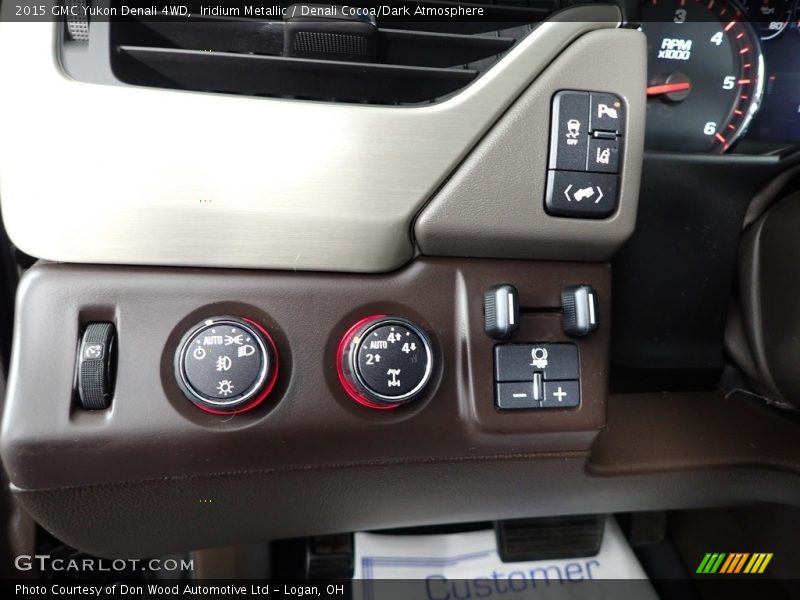 Iridium Metallic / Denali Cocoa/Dark Atmosphere 2015 GMC Yukon Denali 4WD