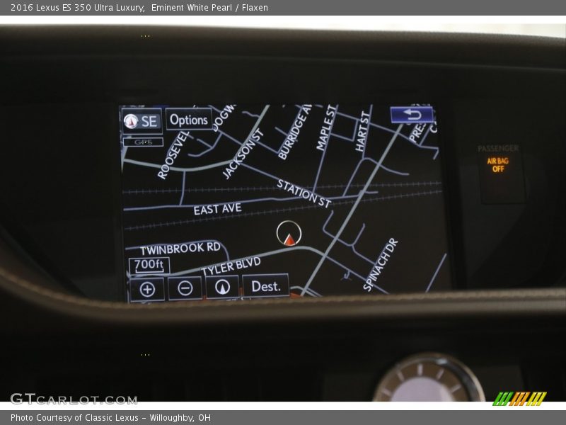 Navigation of 2016 ES 350 Ultra Luxury