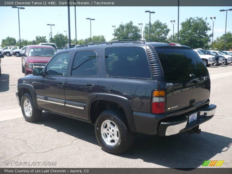 Dark Gray Metallic / Tan/Neutral 2006 Chevrolet Tahoe LS 4WD