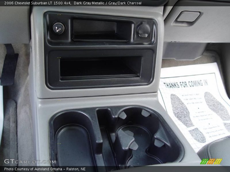 Dark Gray Metallic / Gray/Dark Charcoal 2006 Chevrolet Suburban LT 1500 4x4