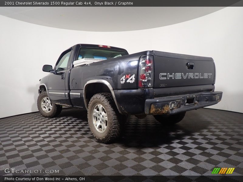 Onyx Black / Graphite 2001 Chevrolet Silverado 1500 Regular Cab 4x4