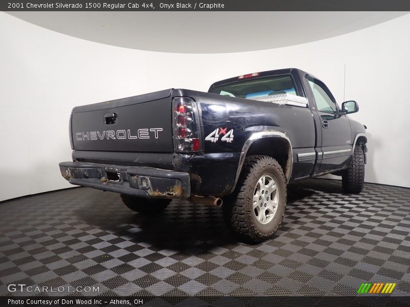 Onyx Black / Graphite 2001 Chevrolet Silverado 1500 Regular Cab 4x4