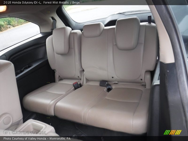 Forest Mist Metallic / Beige 2018 Honda Odyssey EX-L