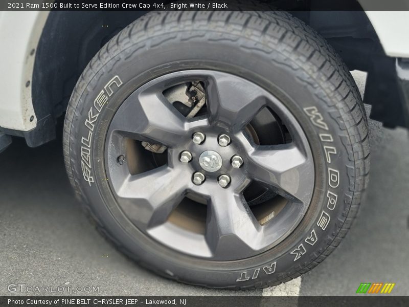 Bright White / Black 2021 Ram 1500 Built to Serve Edition Crew Cab 4x4